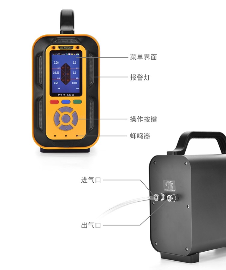 复合型气体分析仪TNT600