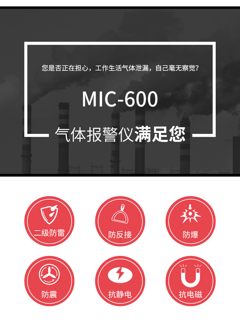 MIC-600在线式复合型有毒有害气体检测仪